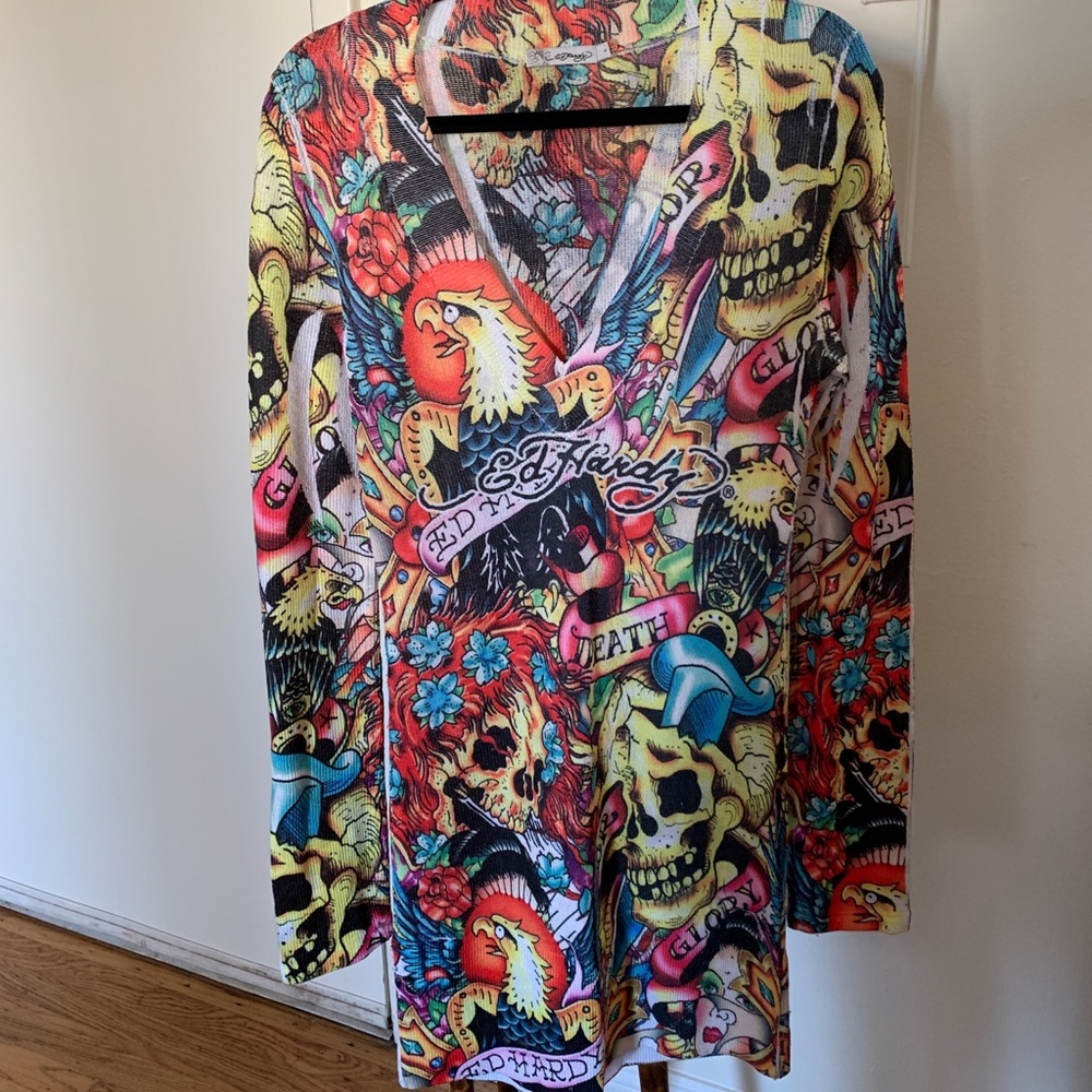 ED HARDY V-Neck Dress